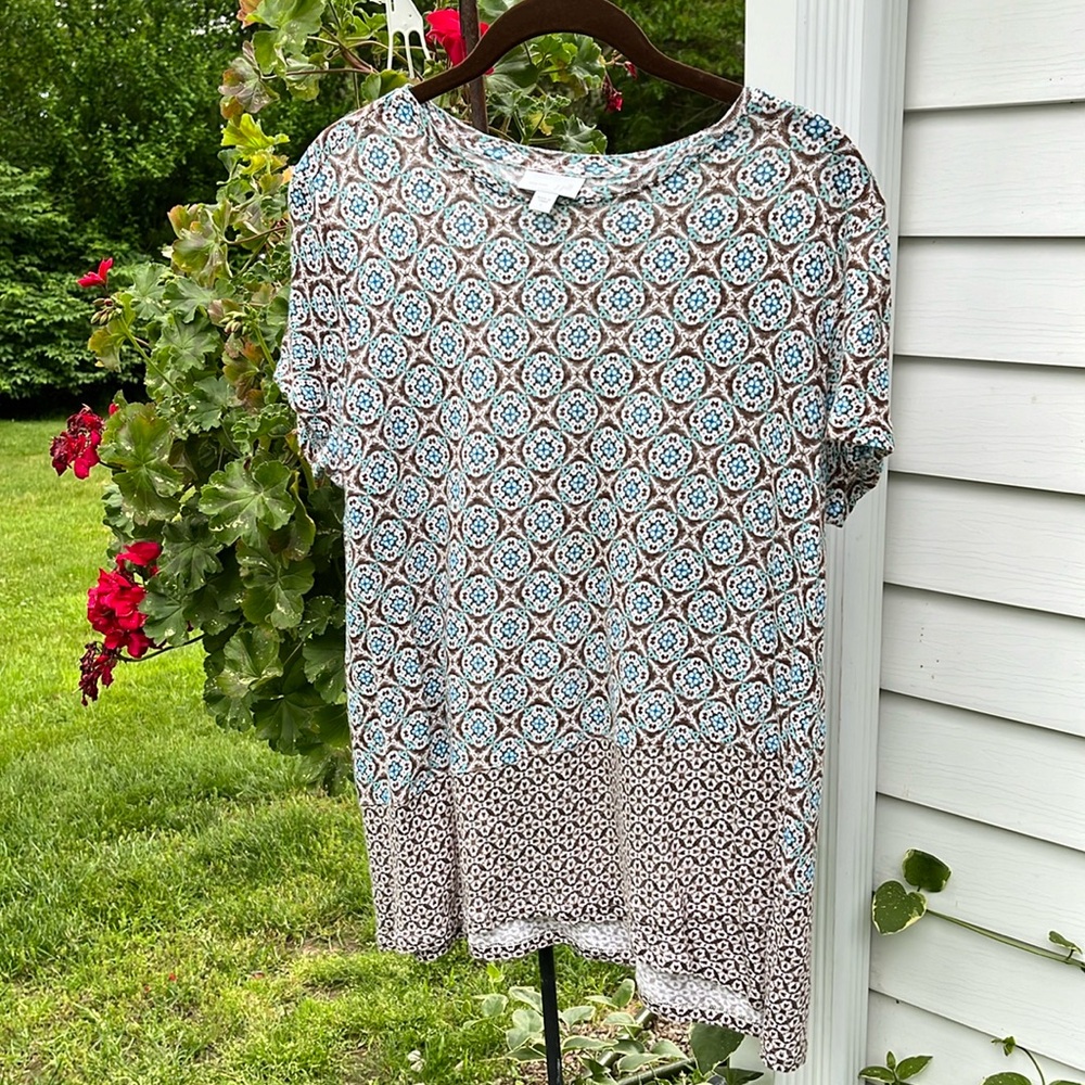 JJILL linen top small